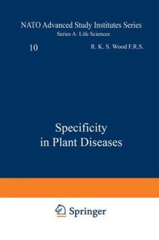 Cover of Specificity in Plant Diseases