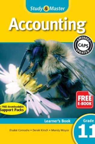 Cover of Study & Master Accounting Learner's Book Grade 11