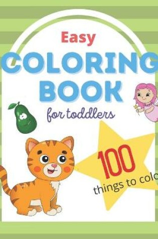 Cover of Easy Coloring Book For Toddlers