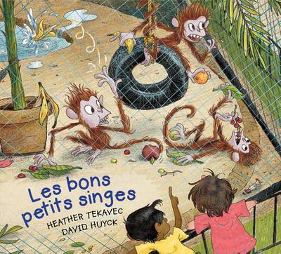 Book cover for Les Bons Petits Singes