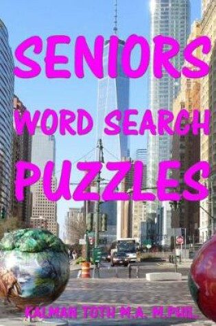 Cover of Seniors Word Search Puzzles