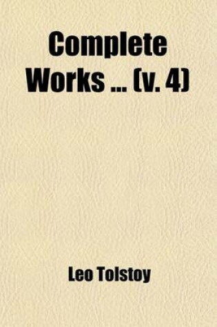 Cover of Complete Works (Volume 4)