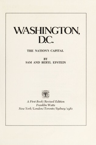 Cover of Washington, D.C.