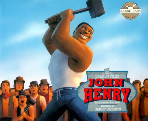 Book cover for John Henry Legendary Folk Hero