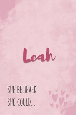 Book cover for Leah She Believe She Could