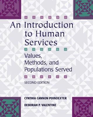 Book cover for An Introduction to Human Services