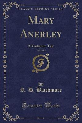 Book cover for Mary Anerley, Vol. 1 of 3