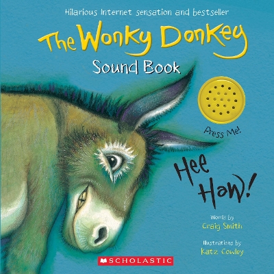 Book cover for The Wonky Donkey Sound Book