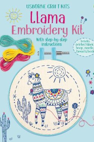 Cover of Embroidery Kit: Llama
