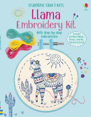 Book cover for Embroidery Kit: Llama