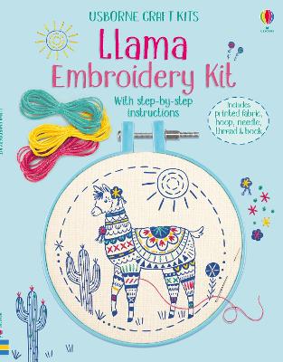 Cover of Embroidery Kit: Llama