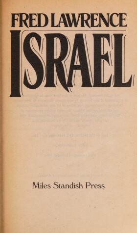 Book cover for Israel