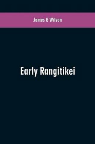 Cover of Early Rangitikei