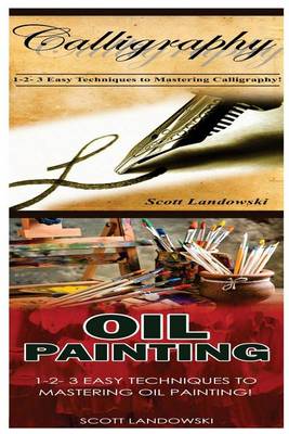 Book cover for Calligraphy & Oil Painting