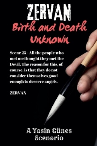 Cover of Zervan - Birth and Death Unknown - Scenario