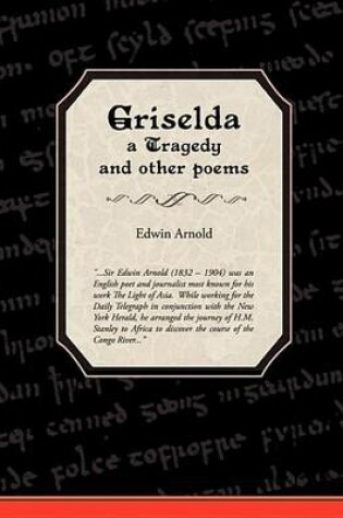 Cover of Griselda a Tragedy and Other Poems