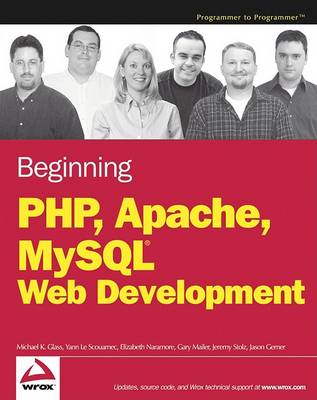 Book cover for Beginning PHP, Apache, MySQL Web Development