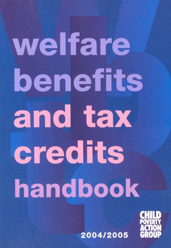 Book cover for Welfare Benefits and Tax Credits Handbook
