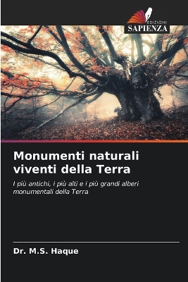 Book cover for Monumenti naturali viventi della Terra