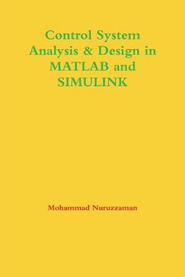 Book cover for Control System Analysis & Design in Matlab and Simulink