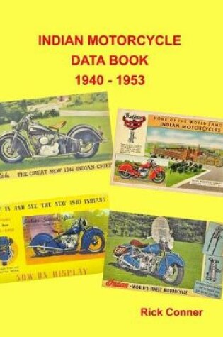 Cover of Indian Motorcycle Data Book 1940 - 1953