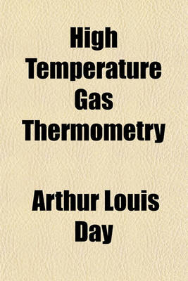 Book cover for High Temperature Gas Thermometry