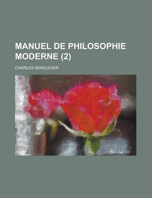 Book cover for Manuel de Philosophie Moderne (2)
