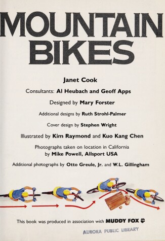 Book cover for Mountain Bikes