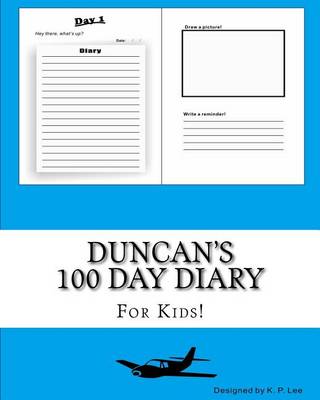 Book cover for Duncan's 100 Day Diary