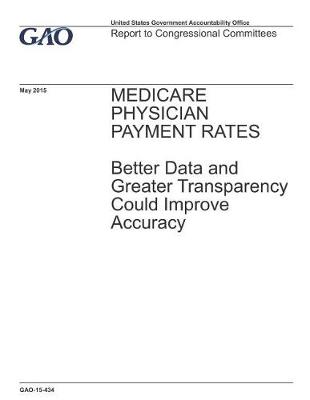 Book cover for Medicare Physician Payment Rates
