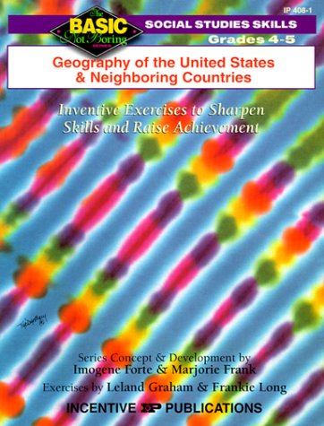 Book cover for Map Skills & Geography Grades 4-5