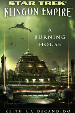 Cover of Klingon Empire: A Burning House