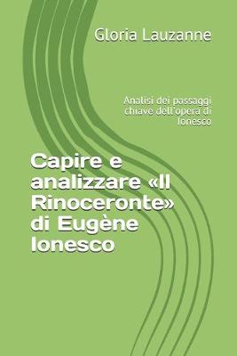 Book cover for Capire e analizzare Il Rinoceronte di Eugene Ionesco