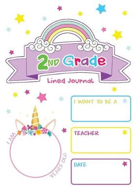 Book cover for 2nd Grade Lined Journal