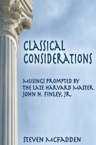 Cover of Classical Considerations