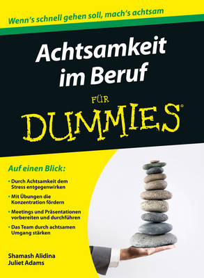 Book cover for Achtsamkeit im Beruf für Dummies