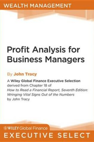 Cover of Profit Analysis for Business Managers