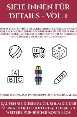 Cover of Arbeitsmappe zur Farbgebung im Vorschulalter (Siehe innen für Details - Vol. 1)