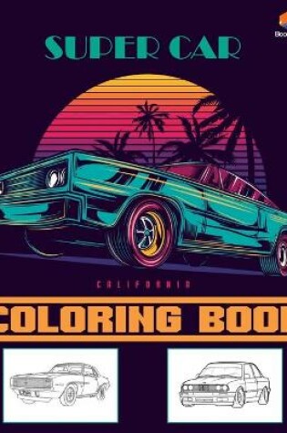 Cover of Super Car Coloring Book