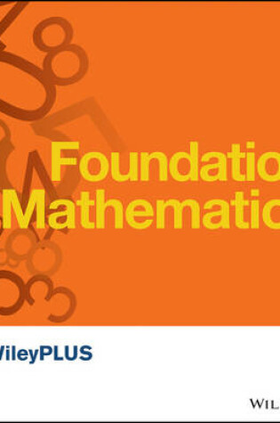 Cover of Foundation Mathematics WileyPLUS Student Package
