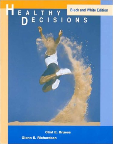 Book cover for Healthy Decisions (Black&white Edition)