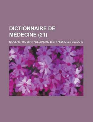 Book cover for Dictionnaire de M Decine (21)