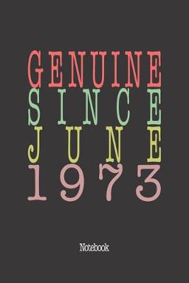 Book cover for Genuine Since June 1973