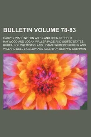 Cover of Bulletin Volume 78-83