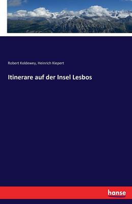 Book cover for Itinerare auf der Insel Lesbos