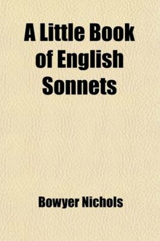 Cover of A Little Book of English Sonnets