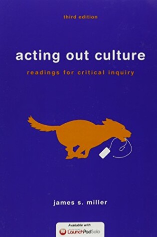 Cover of Acting Out Culture 3e & Launchpad Solo for Acting Out Culture 3e (Six Month Access)