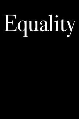 Book cover for Equality