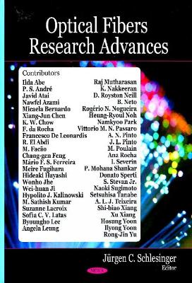 Cover of Optical Fibers Research Advances