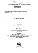 Cover of Assessing Regional Trading Arrangements in the Asia-Pacific